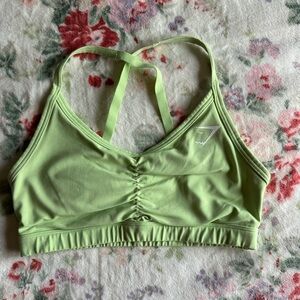 Green Sports Bra